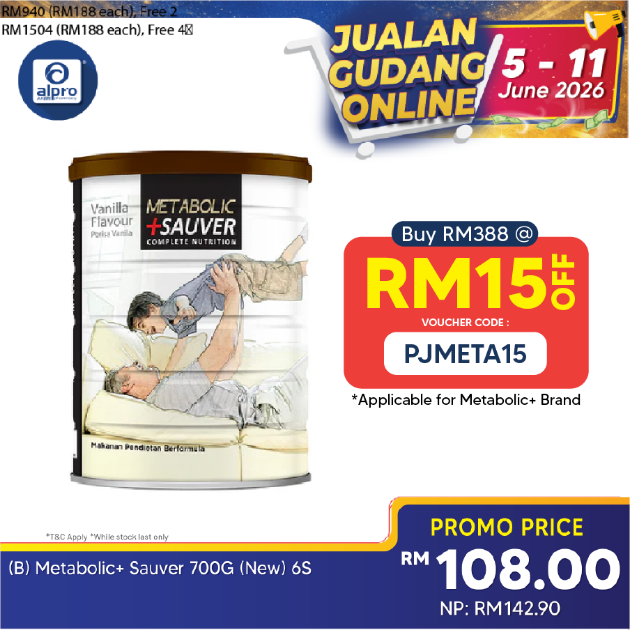 Metabolic + Sauver 700g (NEW) Shallop