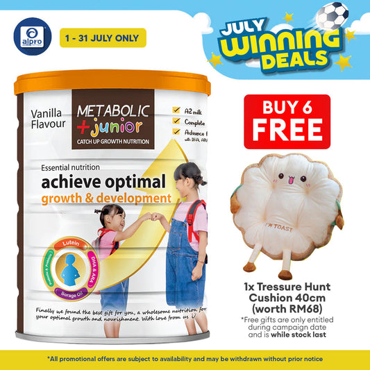 Metabolic+ Junior 700g Children's Growing Up Nutrition | For Children Age 1 Year Old & Above (NEW) Metabolic