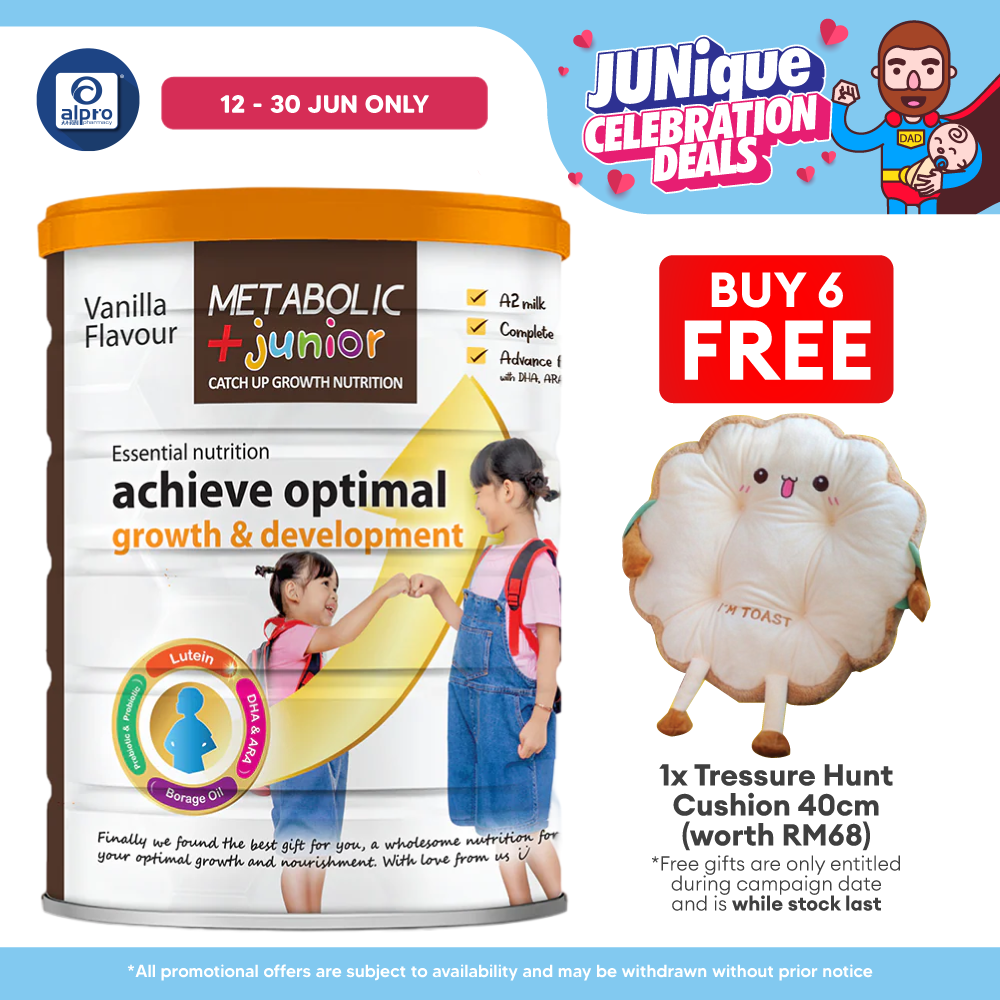 Metabolic + Junior 700g Children's Growing Up Nutrition | For Children Age 1 Year Old & Above (NEW) Shallop