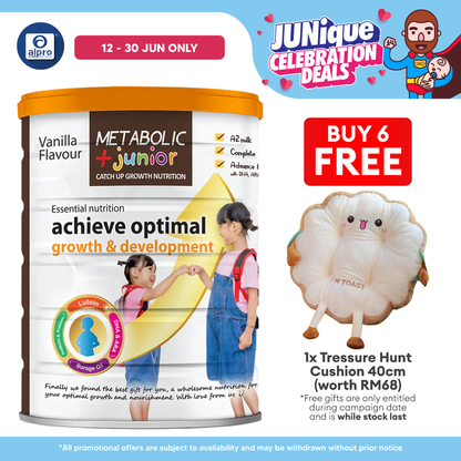 Metabolic + Junior 700g Children's Growing Up Nutrition | For Children Age 1 Year Old & Above (NEW) Shallop