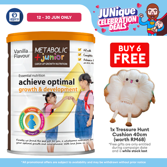 Metabolic + Junior 700g Children's Growing Up Nutrition | For Children Age 1 Year Old & Above (NEW) Shallop