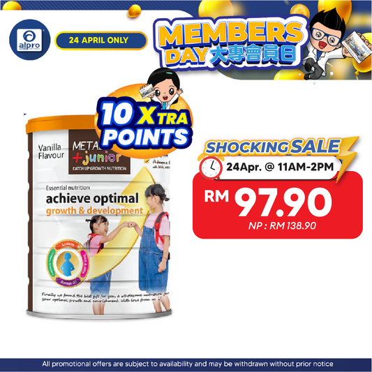 Metabolic+ Junior 700g Children's Growing Up Nutrition | For Children Age 1 Year Old & Above (NEW) Metabolic+