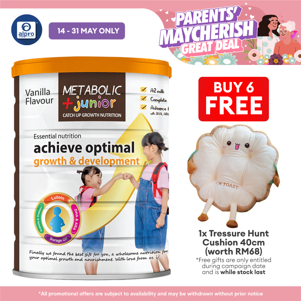 Metabolic+ Junior 700g Children's Growing Up Nutrition | For Children Age 1 Year Old & Above (NEW) Metabolic+
