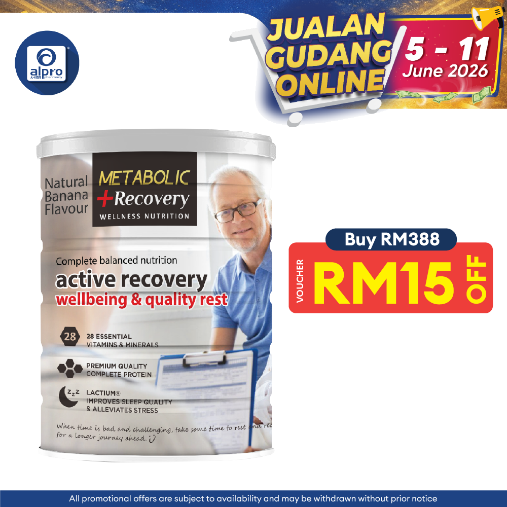 Metabolic + Recovery 850g | Wellbeing & Quality Rest Shallop