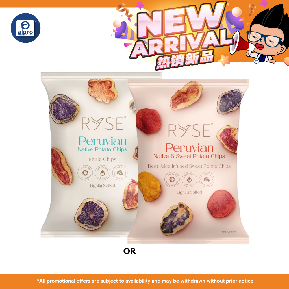RYSE Peruvian Native Potato Chips (Kettle Chips/ Beet Juice Infused) | Made From Native 8 Peruvian Sweet Potatoes RYSE