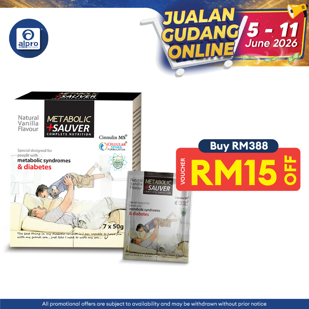 Metabolic + Sauver 50g 7s | Blood Glucose Management Shallop