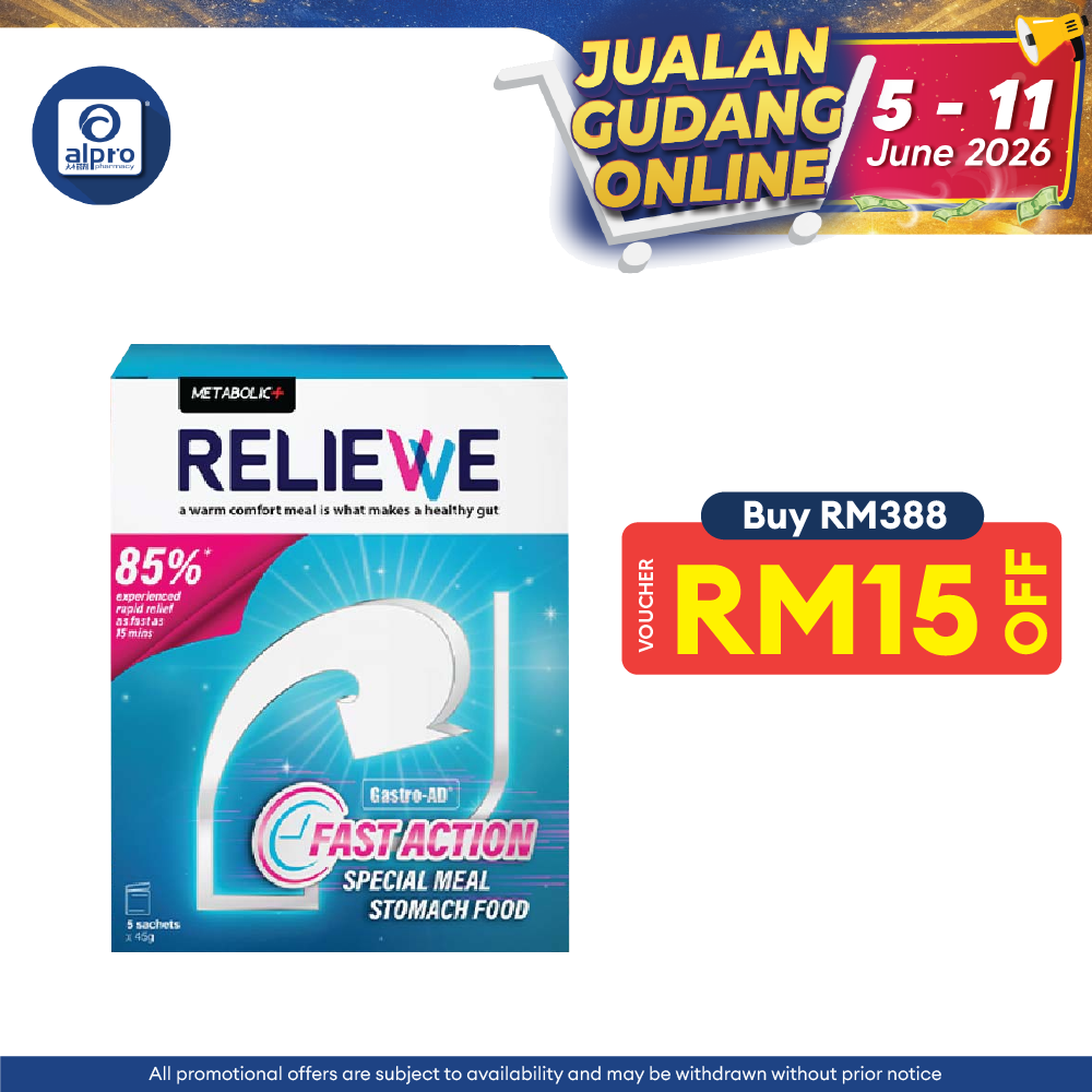 Metabolic + Relievve 5X45g Shallop