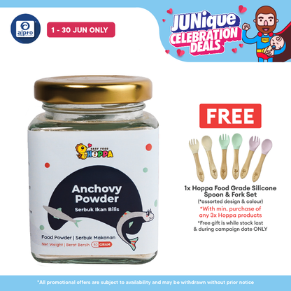 Hoppa Anchovy Powder 50g | Promote Bone & Teeth Growth Hoppa