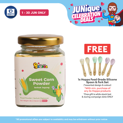 Hoppa Sweet Corn Powder 50g | Rich In Calcium & DHA Hoppa