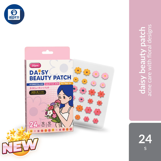 Yugen Daisy Beauty Patch 24s | Floral Acne Patch for Sensitive Skin Yugen