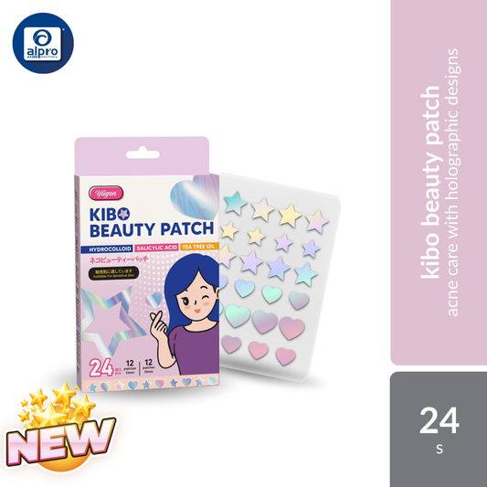 Yugen Kibo Beauty Patch 24s | Star & Heart Acne Patch for Sensitive Skin Yugen