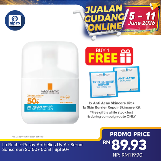 La Roche-Posay Anthelios Uv Air Serum Sunscreen Spf50+ 50ml | Spf50+ La Roche Posay