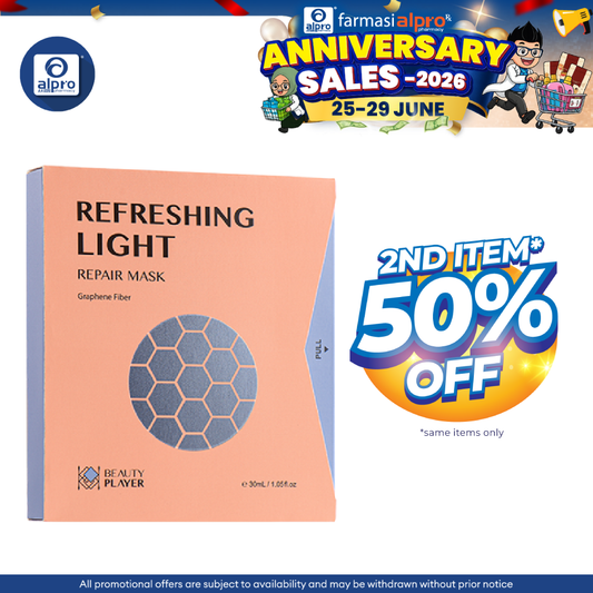 BEAUTY PLAYER Refreshing Light Repair Mask 30ml X 5s BEAUTY PLAYER