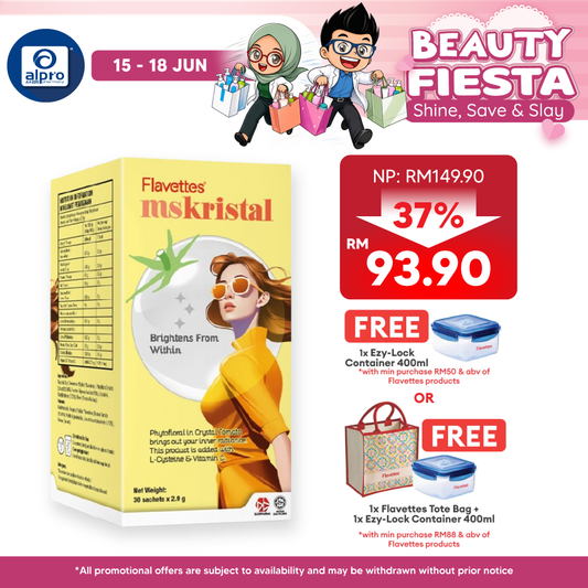 Flavettes Mskristal 30s | Brightens From Within Flavettes