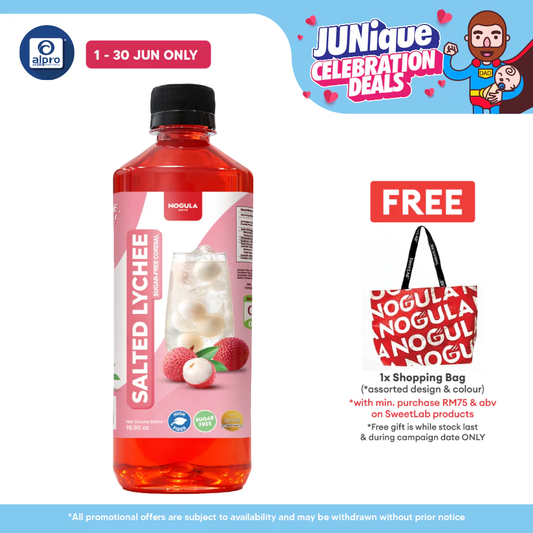 Sweetlab Nogula Lychee Cordial | Sugar Free Cordial, Low Calories SweetLAB