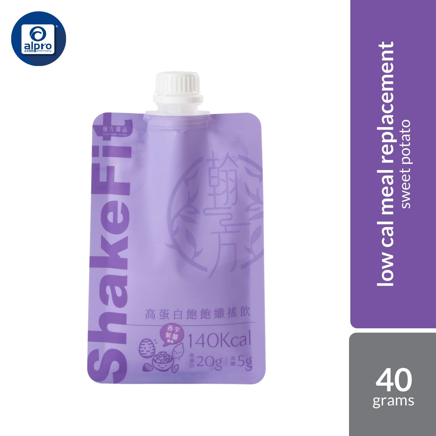ShakeFit High Protein Fiber Shake (Sesame & Barley / Chestnut & Red Bean / Lei Cha & Brown Rice) | Well-Balanced Nutrition HAN FANG YU PIN