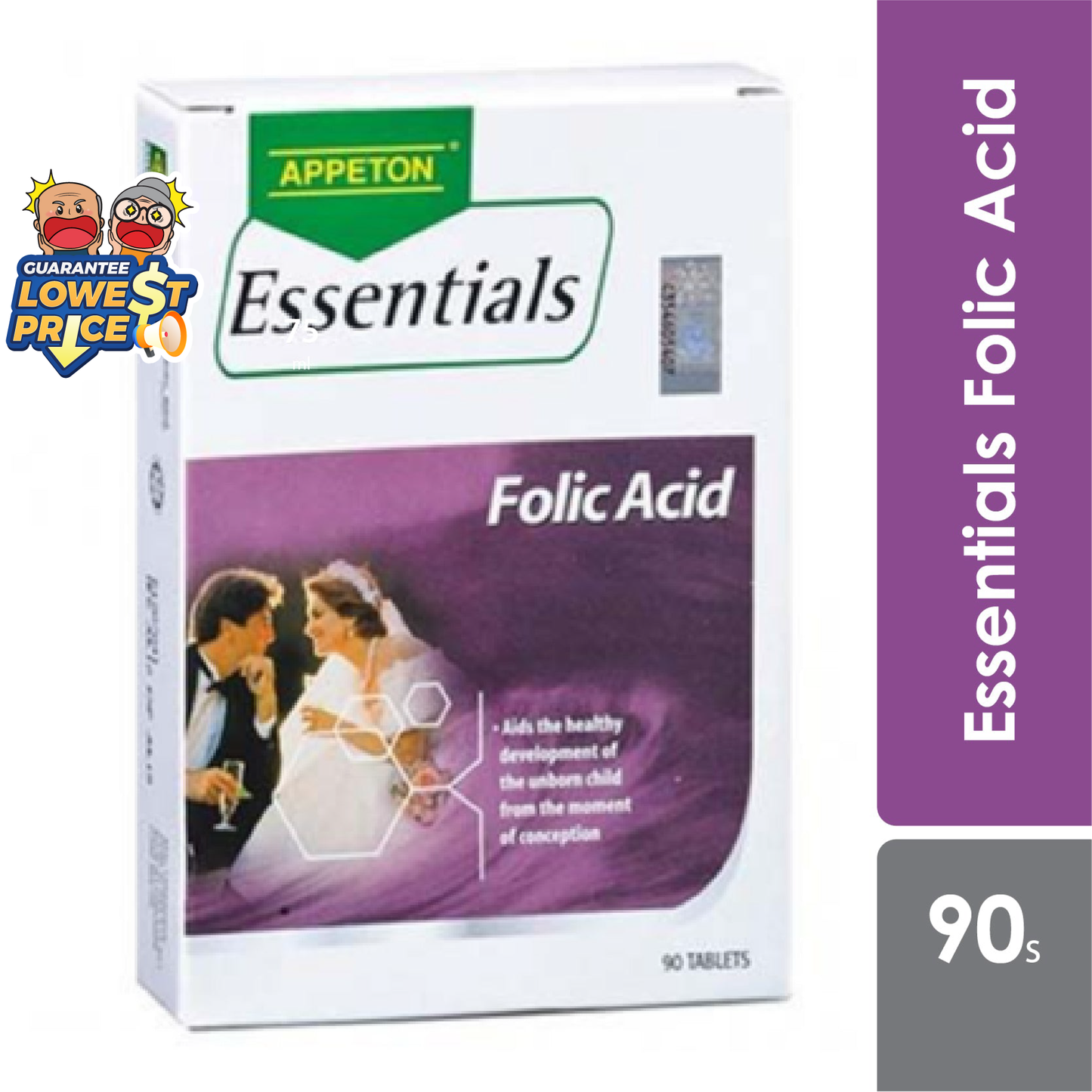 Appeton Essential Folic Acid 90s | Pregnancy Care Appeton