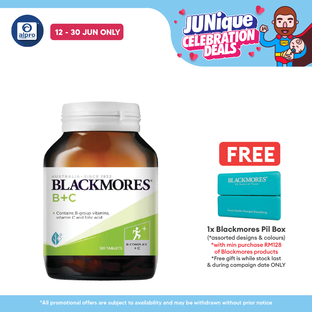 Blackmores B+C 120s | Immune Supports Blackmores