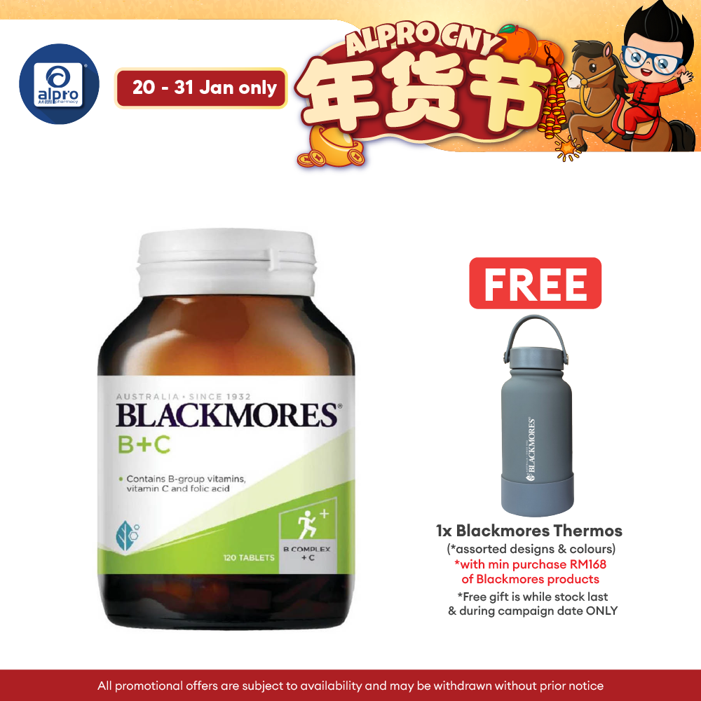 Blackmores B+C 120s | Immune Supports