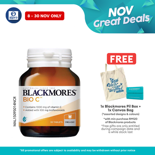 Blackmores Bio C 1000mg 30s | Supports Healthy Immune Blackmores