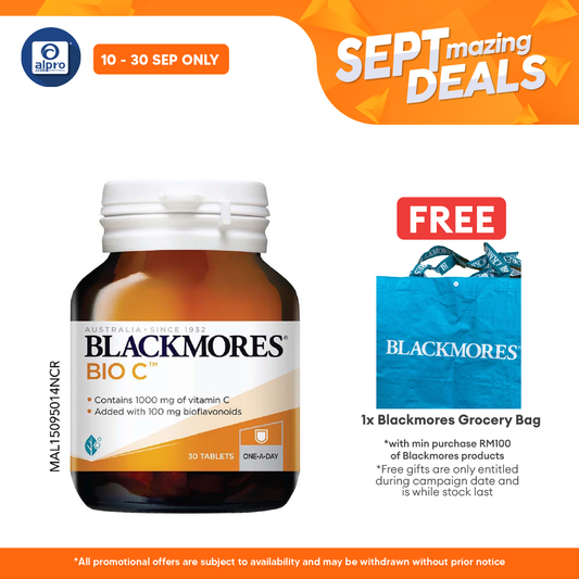 Blackmores Bio C 1000mg 30s | Supports Healthy Immune Alpro Pharmacy