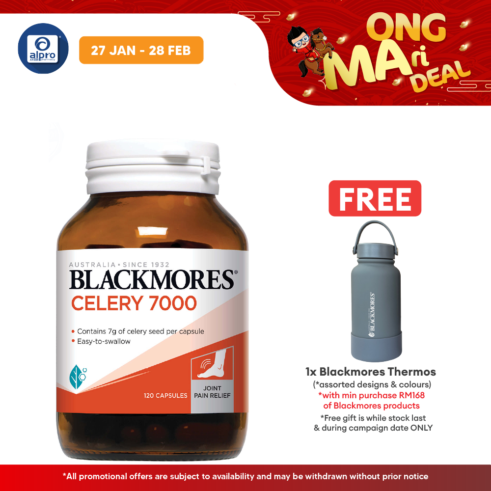 Blackmores Celery 7000 120s | Joint Health Blackmores