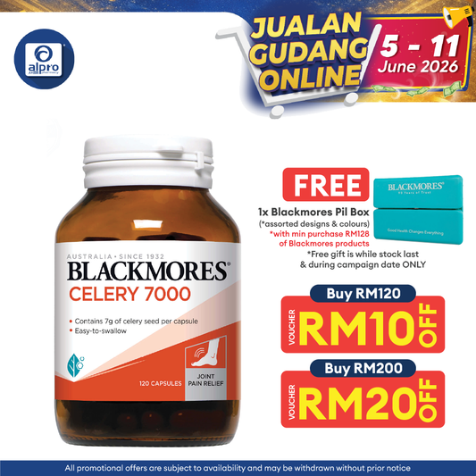 Blackmores Celery 7000 120s | Joint Health Blackmores