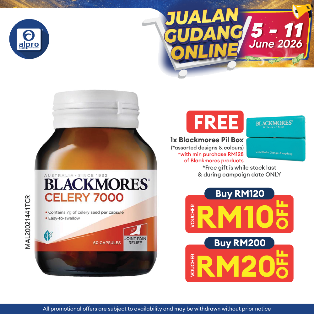 Blackmores Celery 7000 60s | Joint Health Blackmores