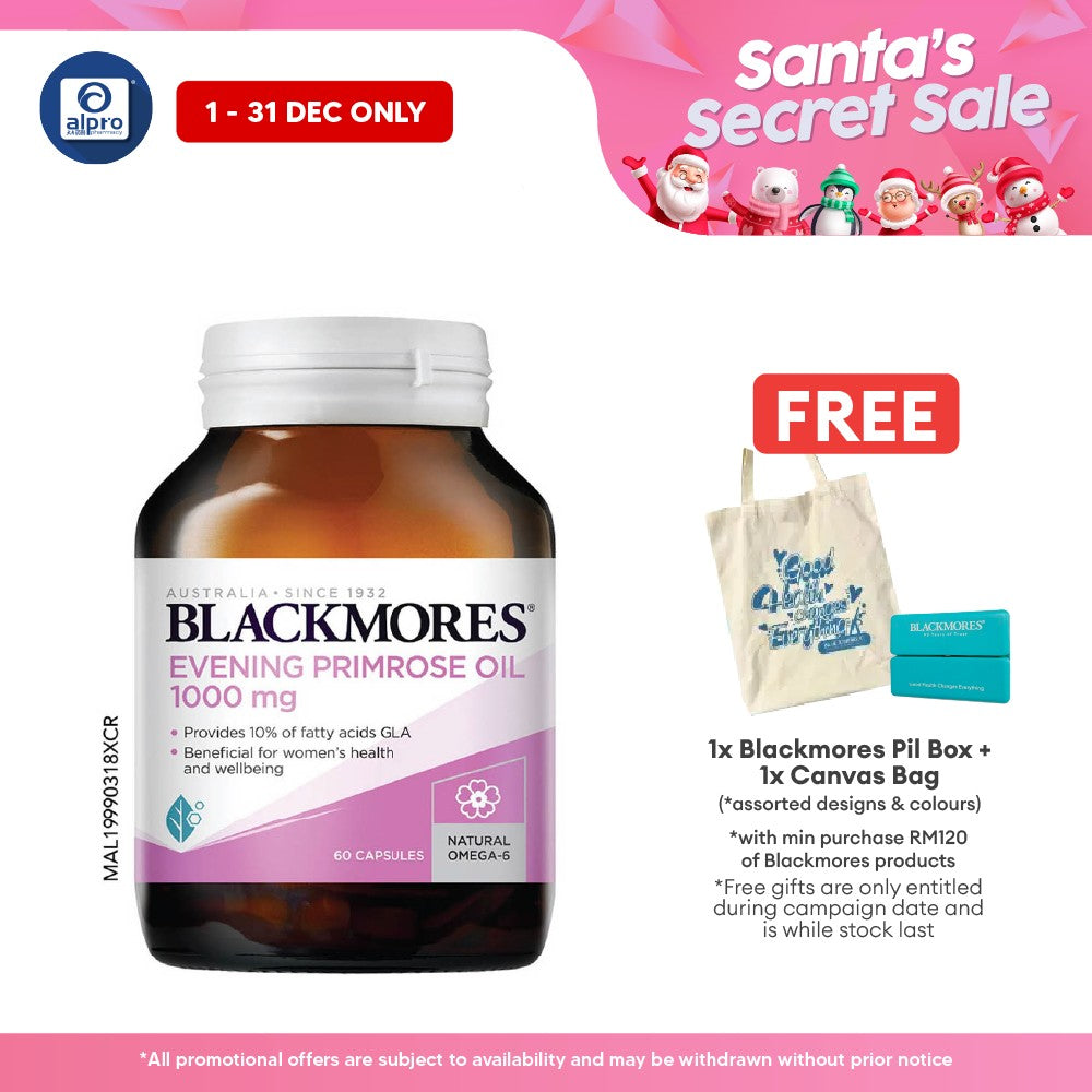 Blackmores Evening Prime Rose 1000mg 60s | Women's Health Blackmores