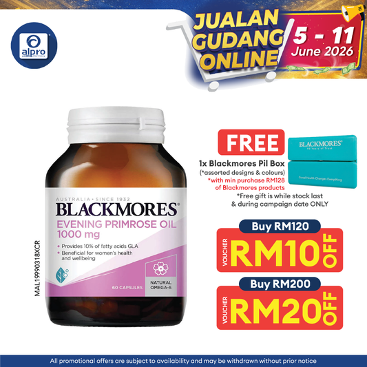 Blackmores Evening Prime Rose 1000mg 60s | Women's Health Blackmores