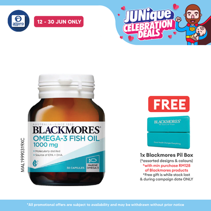 Blackmores Fish Oil 1000 30s | Brain Health Blackmores