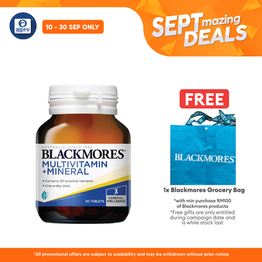 Blackmores Multivitamins + Minerals 30s | General Well-being Alpro Pharmacy