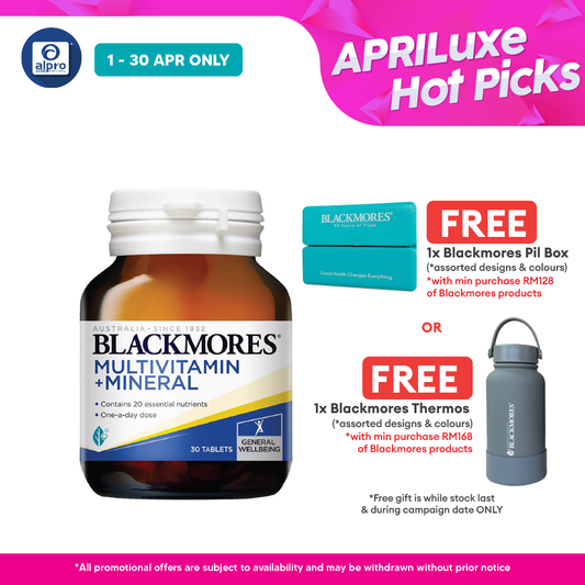 Blackmores Multivitamins + Minerals 30s | General Well-being Blackmores
