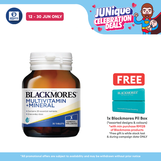 Blackmores Multivitamins + Minerals 30s | General Well-being Blackmores