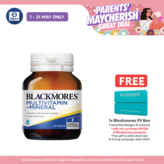 Blackmores Multivitamins + Minerals 30s | General Well-being Blackmores