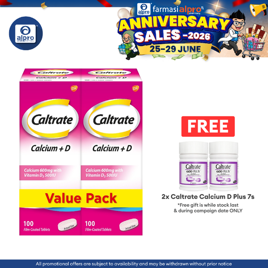 Caltrate 600+d 2x100s | Bone Health Caltrate