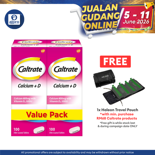 Caltrate 600+d 2x100s | Bone Health Caltrate