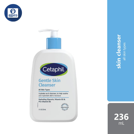 Cetaphil Gentle Skin Cleanser 236ml | Provides Deep Cleanse Cetaphil