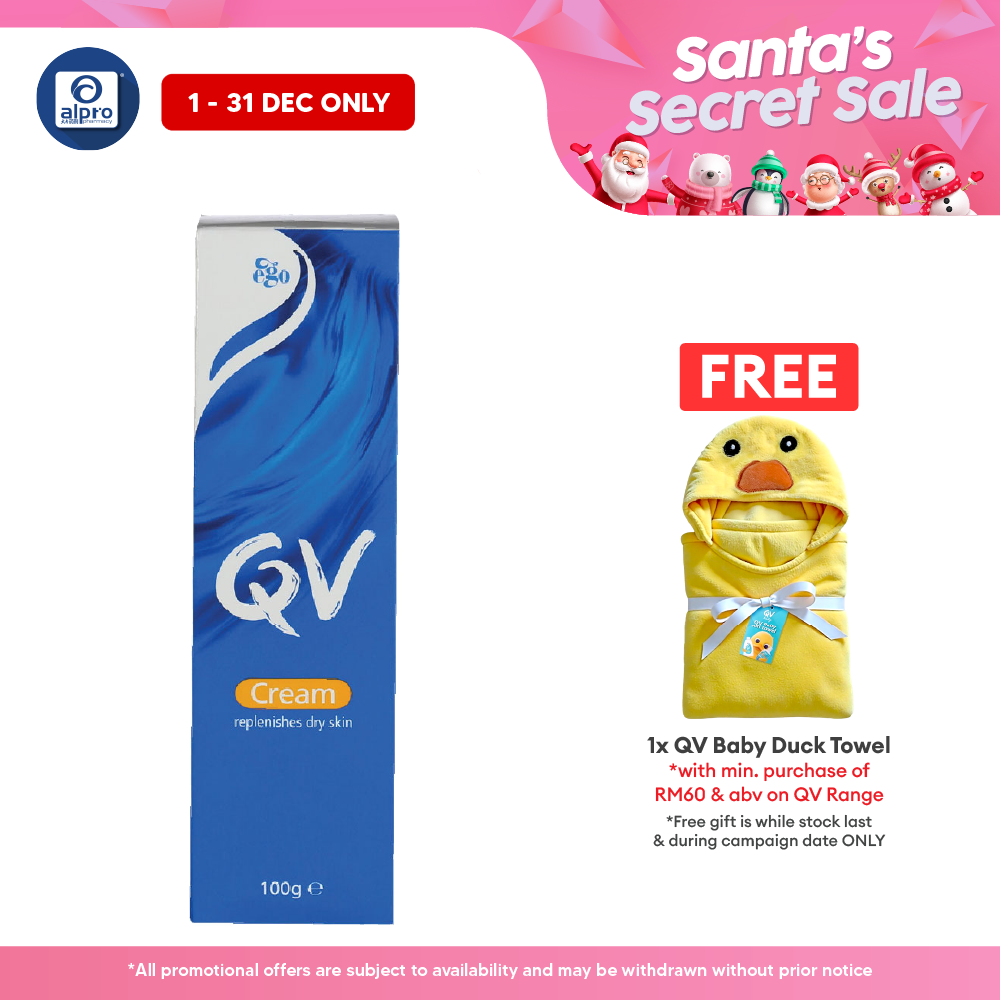 Ego QV Cream 100g | For Dry Skin QV