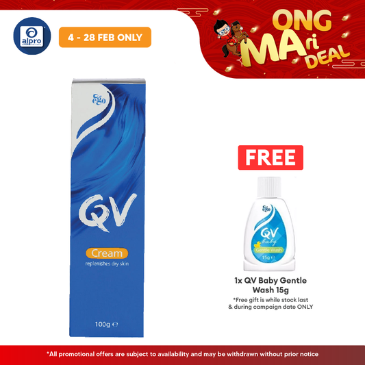 Ego QV Cream 100g | For Dry Skin Yolu