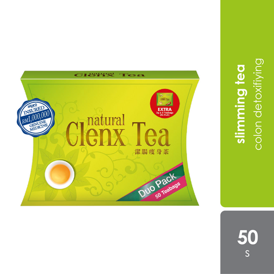 NH Detoxlim Natural Clenx Tea 50s | Slimming Tea Alpro Pharmacy