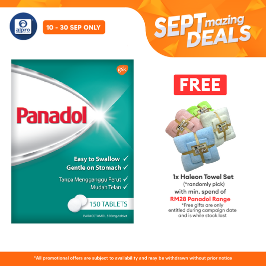 Panadol Coated 500mg 15x10s Panadol