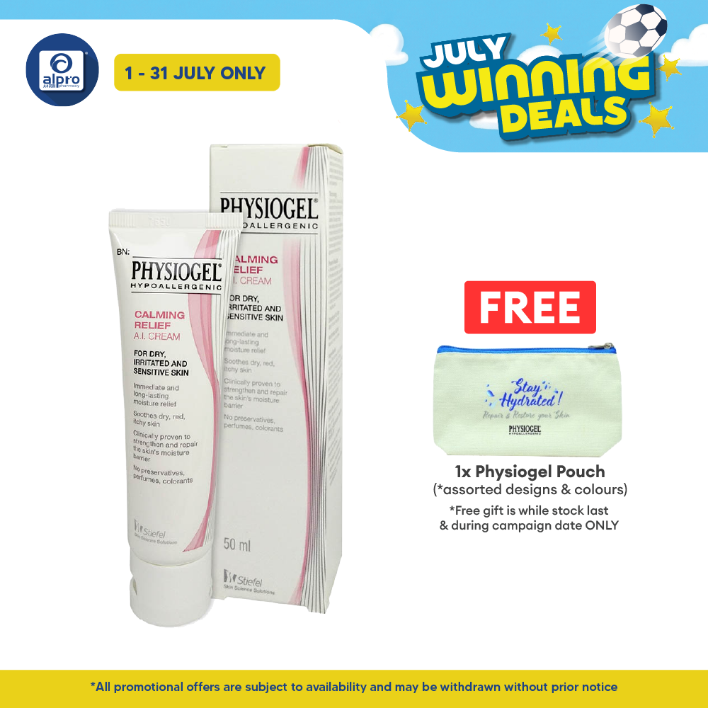Physiogel Calming Relief A.i. Cream 50ml Physiogel