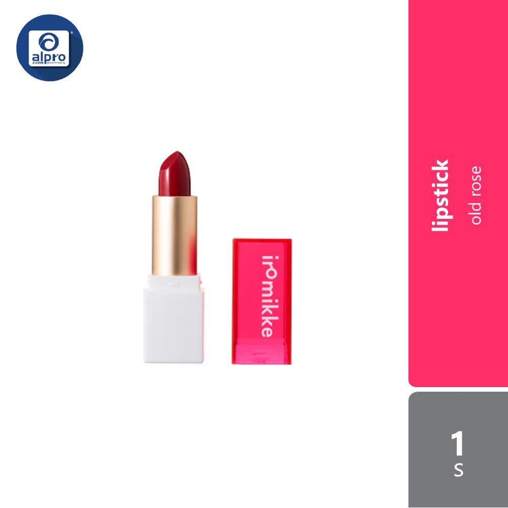 iromikke Lip Mimi 1s (Pink Fondant/Sabrina Beige/Mon Carameliser/Pixie Fig/Old Rose/Priscilla Pink/Rose Salamander/Rouge Iconic/Scarlet Brun/Orange Tango/Peony Mystic/Crimson Ball) iromikke