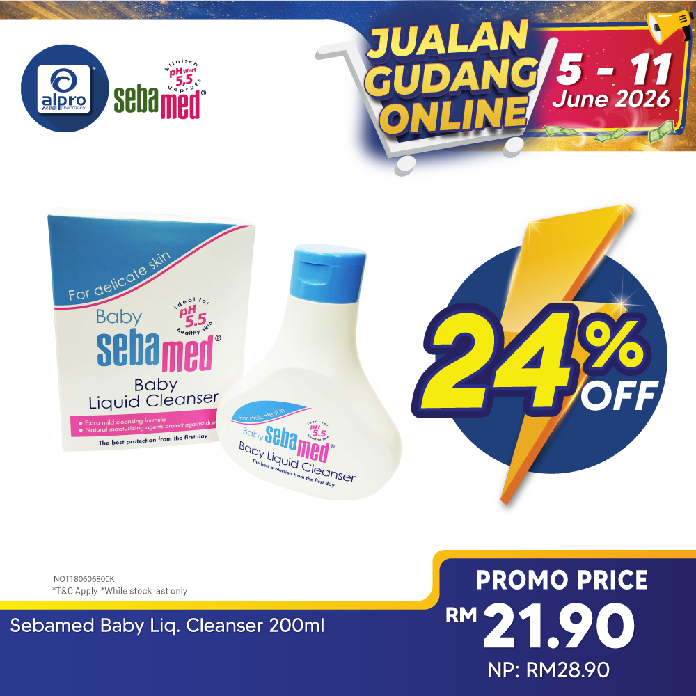 Sebamed Baby Liq. Cleanser 200ml Sebamed