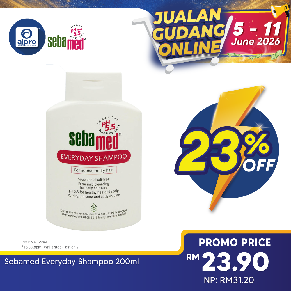 Sebamed Everyday Shampoo 200ml Sebamed