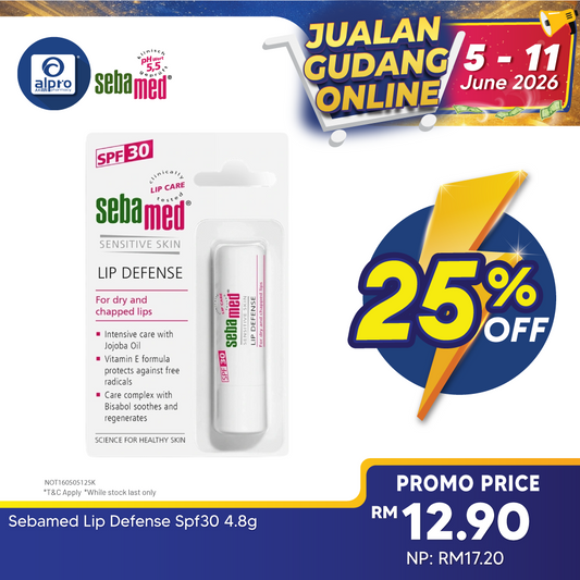 Sebamed Lip Defense Spf30 4.8g Sebamed
