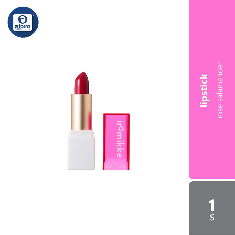 iromikke Lip Mimi 1s (Pink Fondant/Sabrina Beige/Mon Carameliser/Pixie Fig/Old Rose/Priscilla Pink/Rose Salamander/Rouge Iconic/Scarlet Brun/Orange Tango/Peony Mystic/Crimson Ball) iromikke