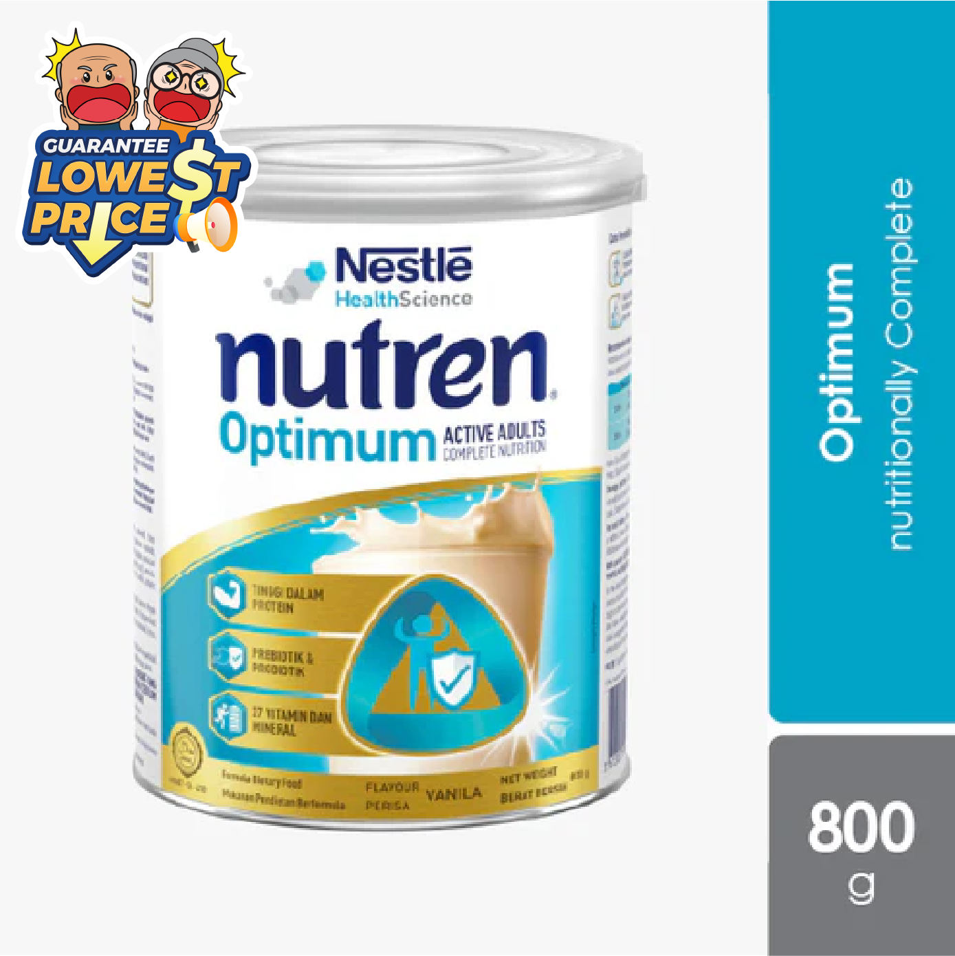 Nestle Nutren Optimum 800g | Complete Nutrition