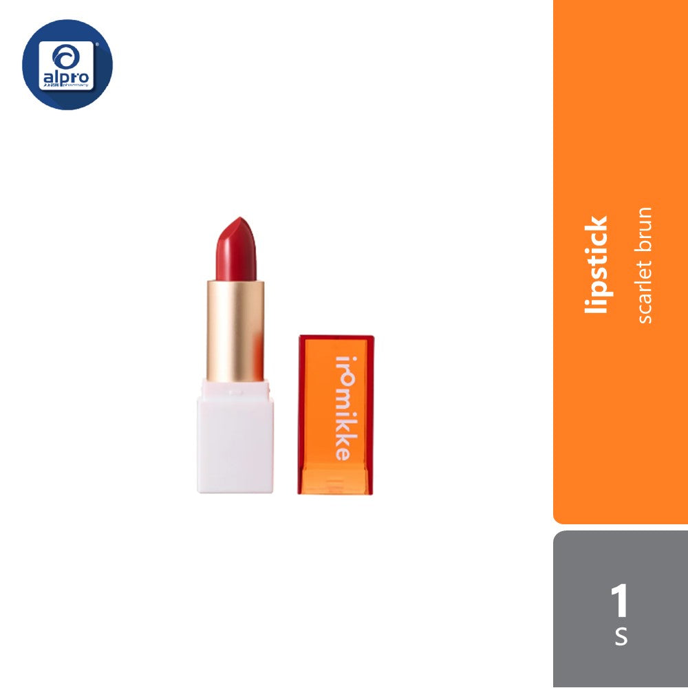 iromikke Lip Mimi 1s (Pink Fondant/Sabrina Beige/Mon Carameliser/Pixie Fig/Old Rose/Priscilla Pink/Rose Salamander/Rouge Iconic/Scarlet Brun/Orange Tango/Peony Mystic/Crimson Ball) iromikke